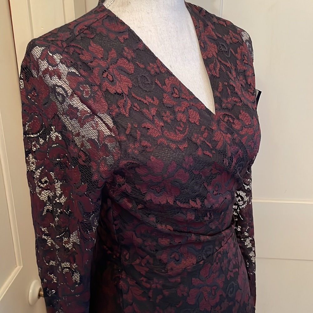 Ganni Lace Wrap Dress - Picture 9 of 10